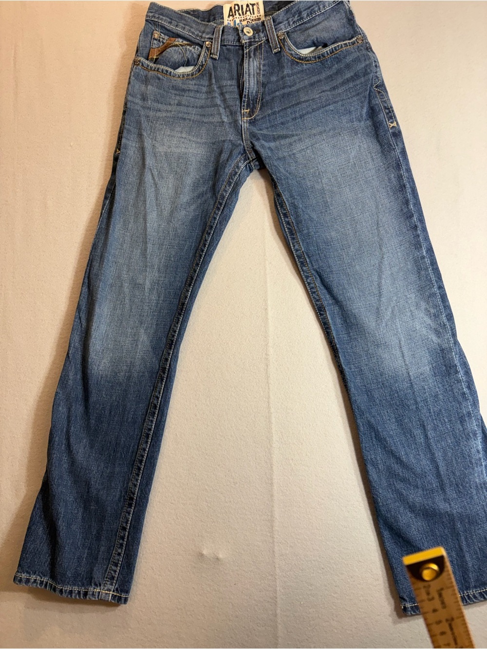 Ariat M2 Relaxed Boot Cut Jeans Men 32x34 Medium Wash - Picture 3 of 16